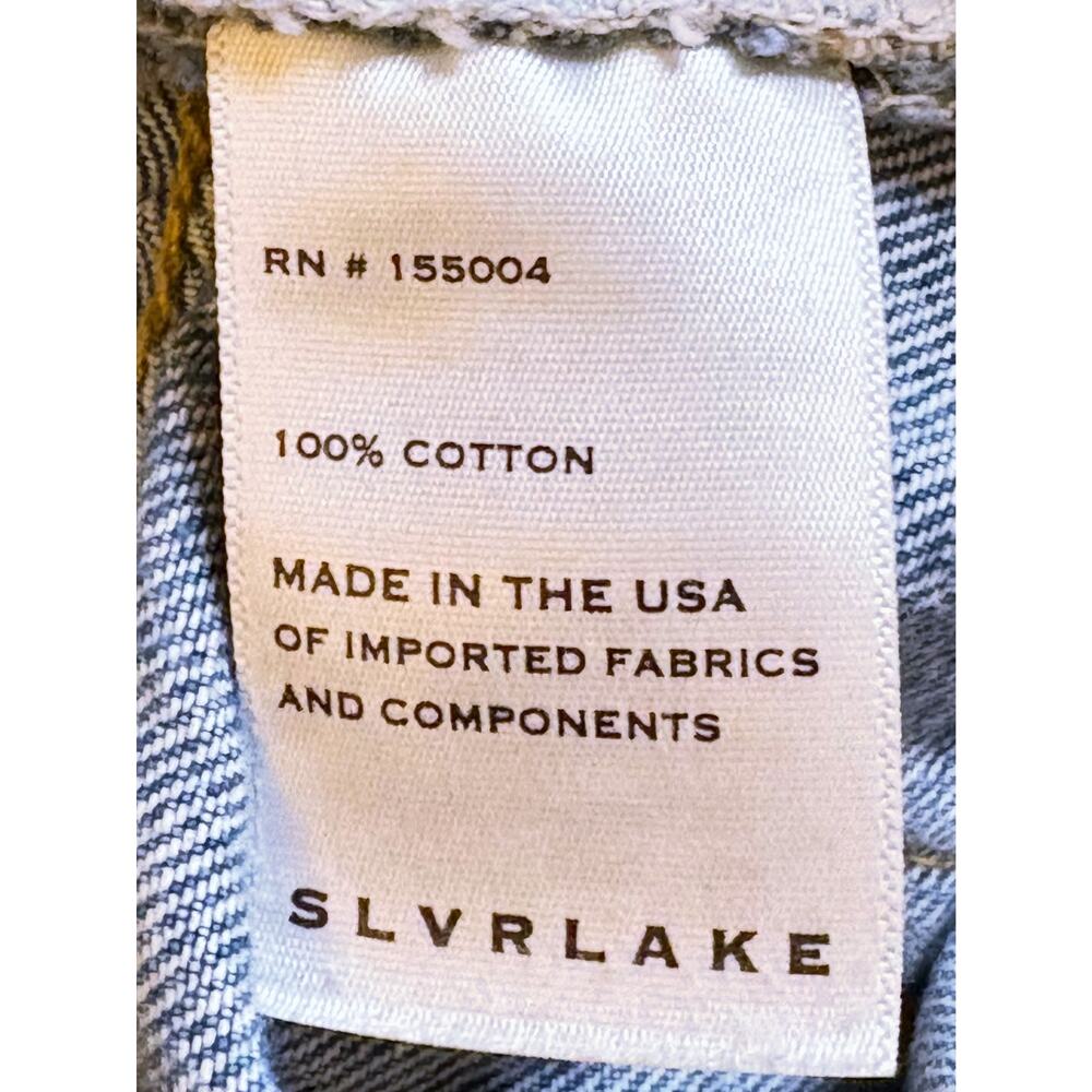 SLVRLAKE Tess Barrel Leg Jeans Size 26 - Picture 4 of 4